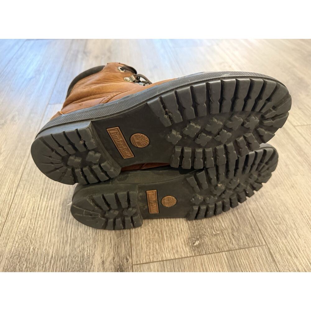 Timberland Brown Leather Lace-Up Boots - Picture 5 of 7